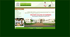 Desktop Screenshot of mothercollegeofnursing.org